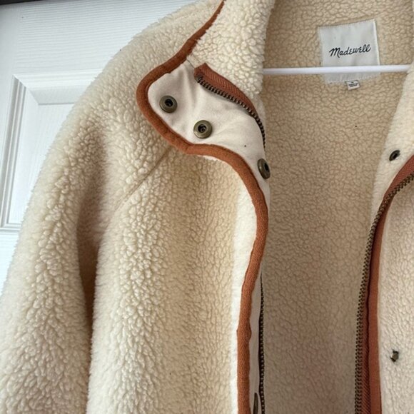 Madewell Sherpa Estate coat - Picture 6 of 9